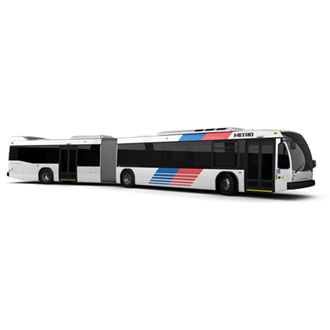 Nova LFS Artic buses head to Houston