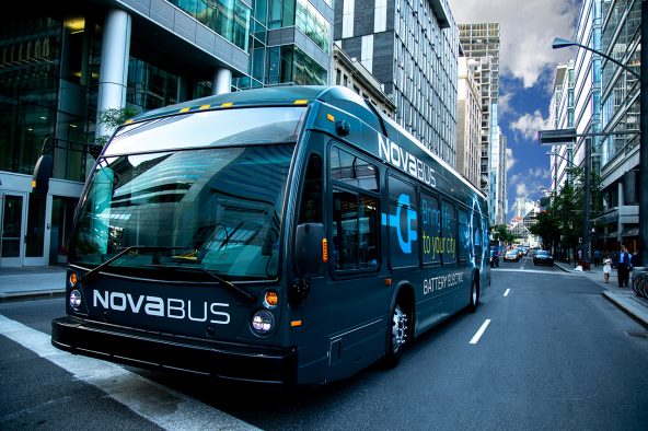 Nova Bus présente le LFSe+, un nouvel autobus électrique qui offre une importante autonomie et deux méthodes de recharge
