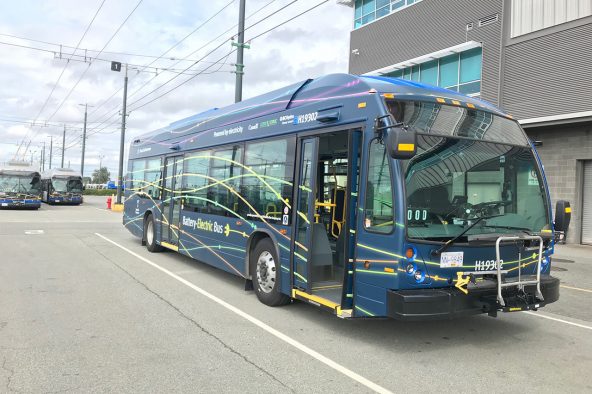 Nova Bus livre deux autobus électriques à Vancouver dans le cadre du projet CRITUC