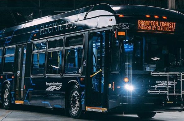 Electric buses from Nova Bus now hitting the road in Brampton