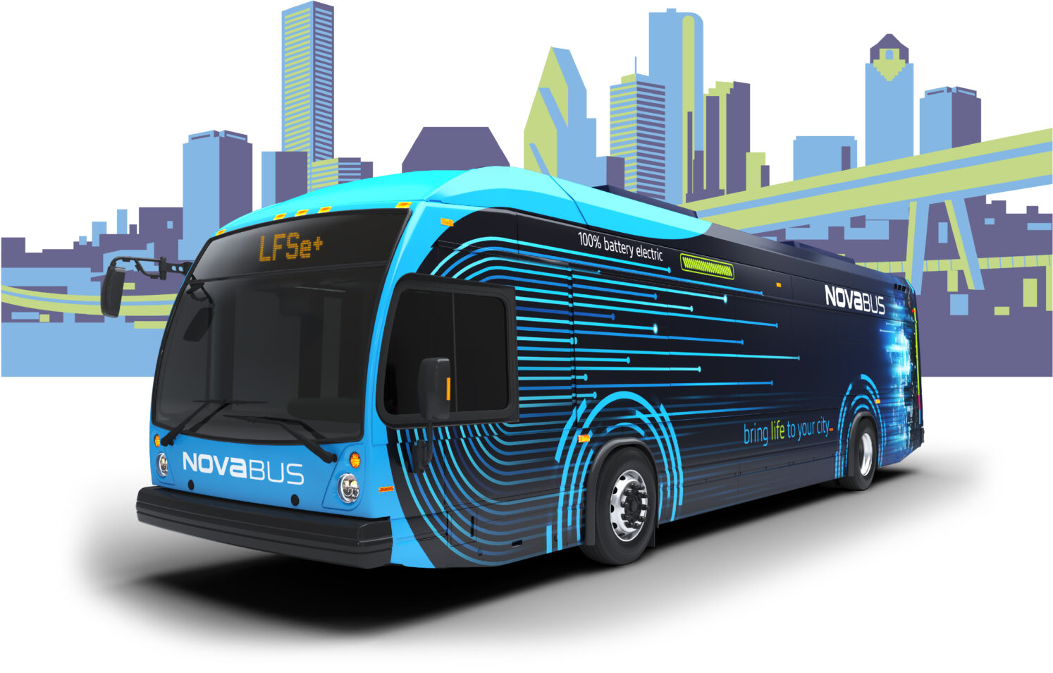 Nova Bus annonce sa plus importante commande d’autobus électriques aux États-Unis par la Metropolitan Transit Authority of Harris County à Houston