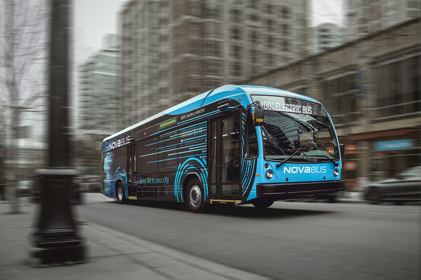 Durham Region Transit acquires first zero-emission battery electric buses from Nova Bus